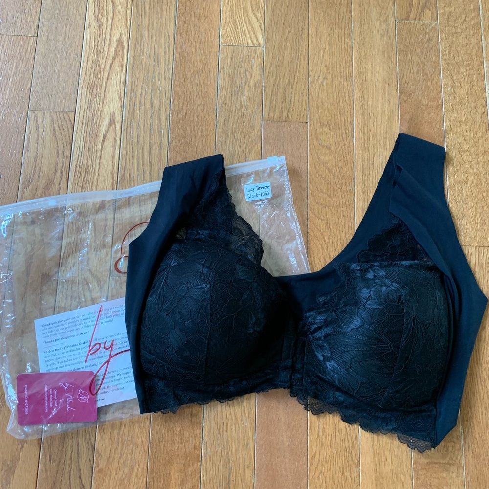 N by Nicole black lace bra